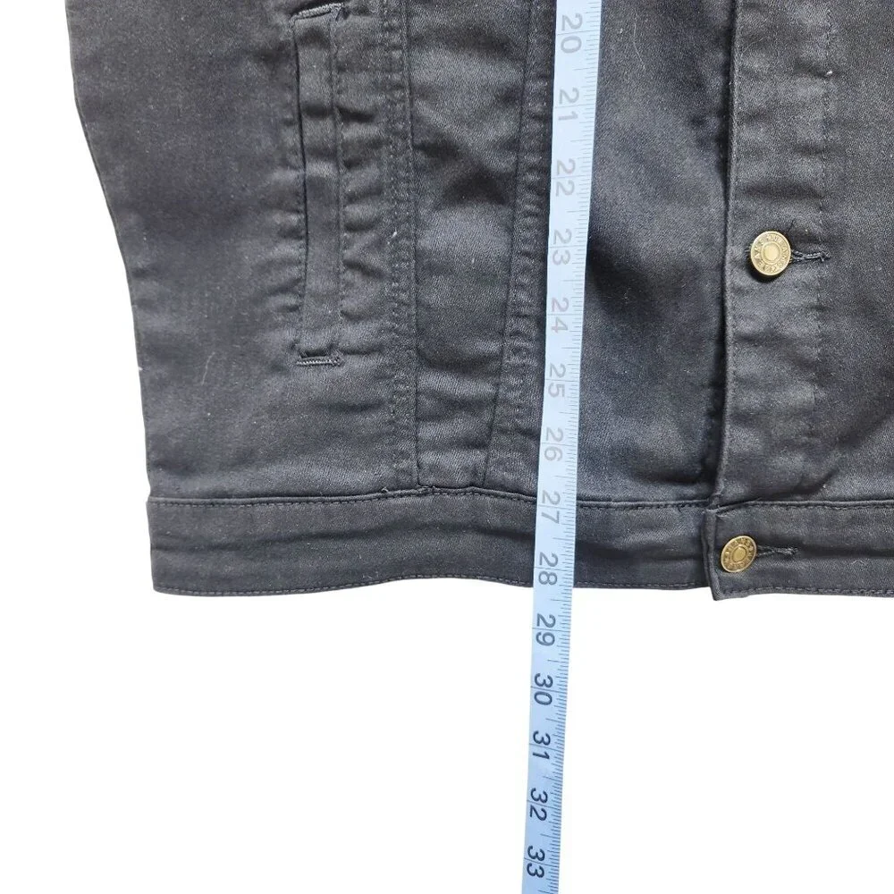 Denim Mens Sleeveless Vest Jacket Size Medium By Alliance Fashion